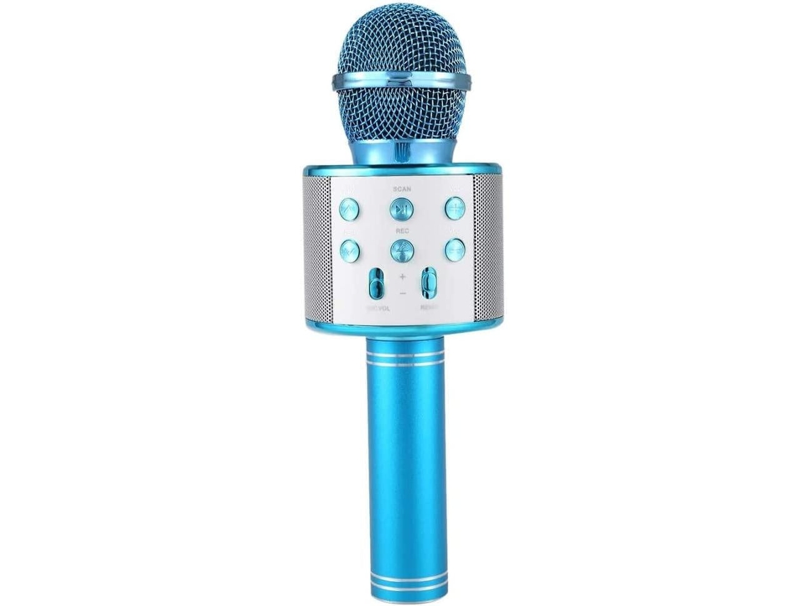 Micrófono/altavoz inalámbrico Bluetooth 858 para karaoke, modo Eco, nuevo, nuevo