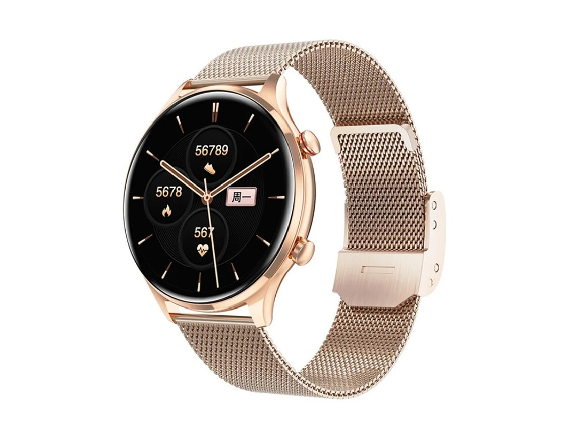 Reloj inteligente con llamadas Bluetooth, múltiples modos deportivos, reproducción de música y diseño moderno, rosa Bestvite