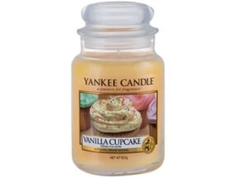 YANKEE CANDLE Fragrant Candle Classic Medium Vanilla Cupcake Vanilla Cupcake 411 g411.0G