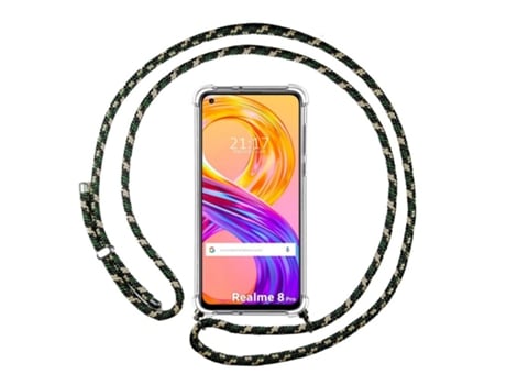 Carcasa Realme 8 4G / 8 Pro TUMUNDOSMARTPHONE Colgante Verde