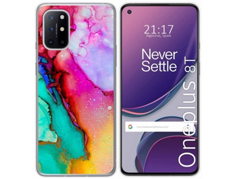 Carcasa OnePlus 8T 5G TUMUNDOSMARTPHONE Dibujos Multicolor