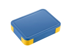 Fiambrera para niños, 6 compartimentos con caja para salsa, a prueba de fugas NEVEANCE