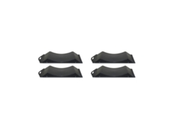 Rampa Protectora De Neumáticos De 4 Piezas Para Coche, Remolque, Dispositivo De Protección De Ruedas, Rampa Curva Antideslizante Para Neumáticos, B