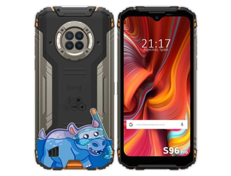 Carcasa Doogee S96 Pro TUMUNDOSMARTPHONE Dibujos Transparente Multicolor