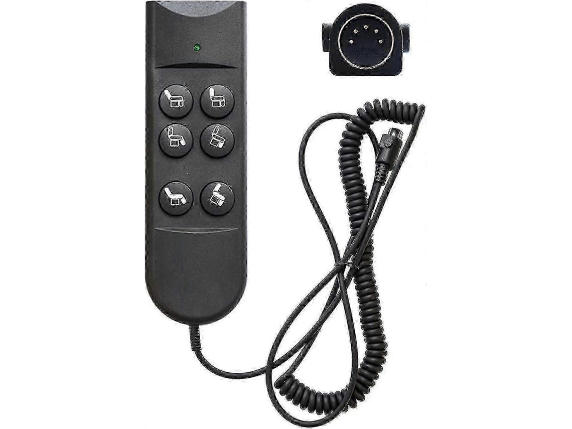 Mando A Distancia De 6 Botones Para Sillones Reclinables, Controlador De 5 Pines Para Sillas Elevadoras Y Muebles Eléctricos._ozo