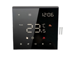 Termostato Inteligente Wifi Con Control Por Aplicación, Pantalla Táctil Programable De 7 Días, Modo Hogar, 100-250 V Ca, 3 A