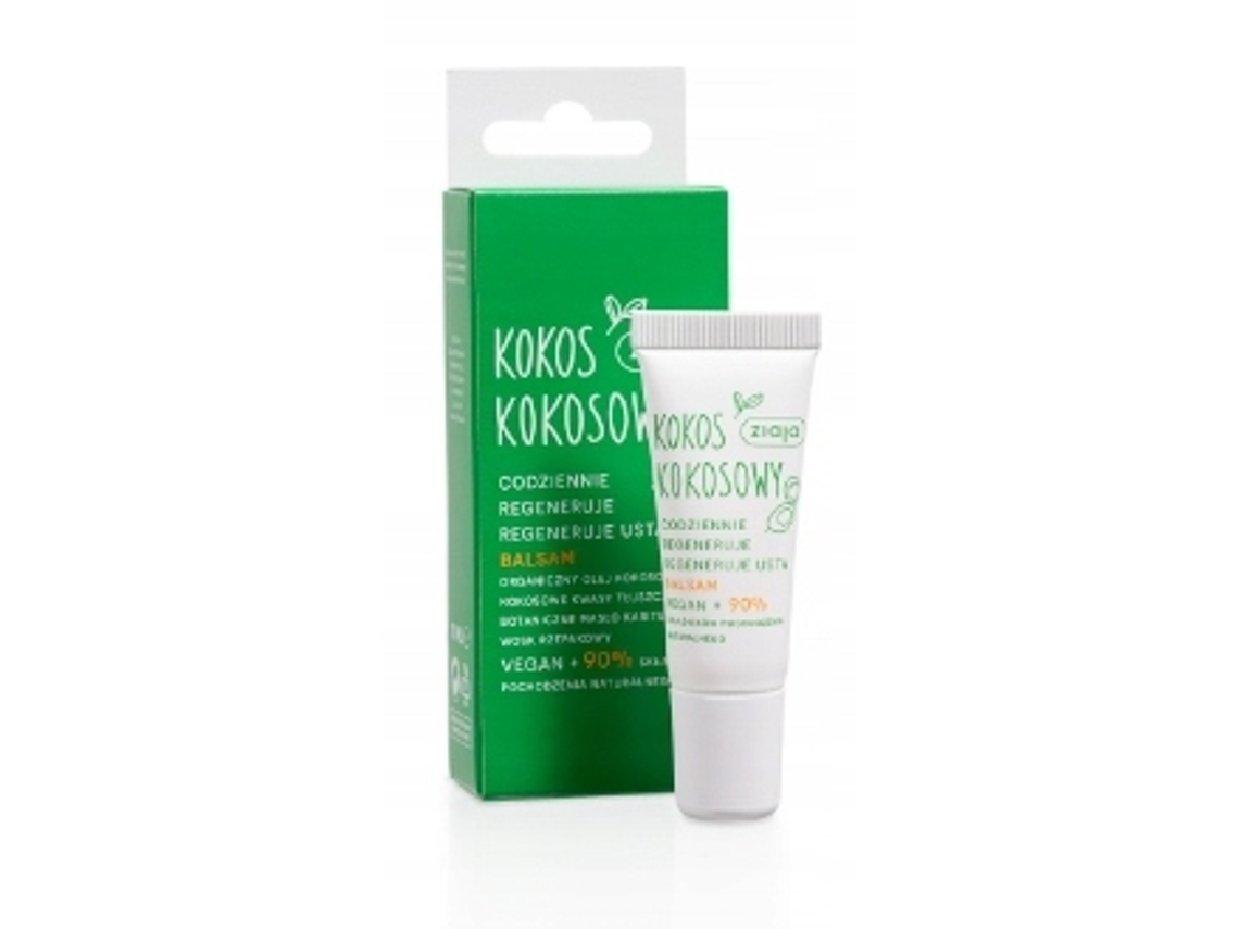 Ziaja Bálsamo Labial Regenerador De Coco, 10 Ml