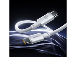 Cable Baseus Pd100w Tipo C A Tipo C Pd3.0 De Carga Rápida Con Transmisión De Datos Y Núcleo De Cobre Esta?ado De 1 M/2 M De Largo