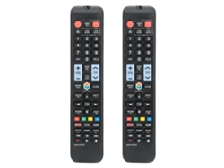 Yncm-2 Piezas Control Remoto De Tv Con Botones Grandes Para Samsung