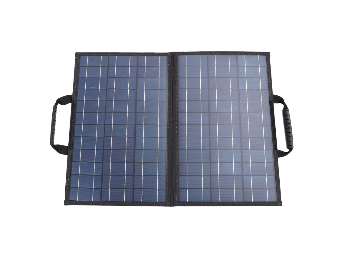 Kit de panel solar con ajuste de ángulo y carga múltiple portátil