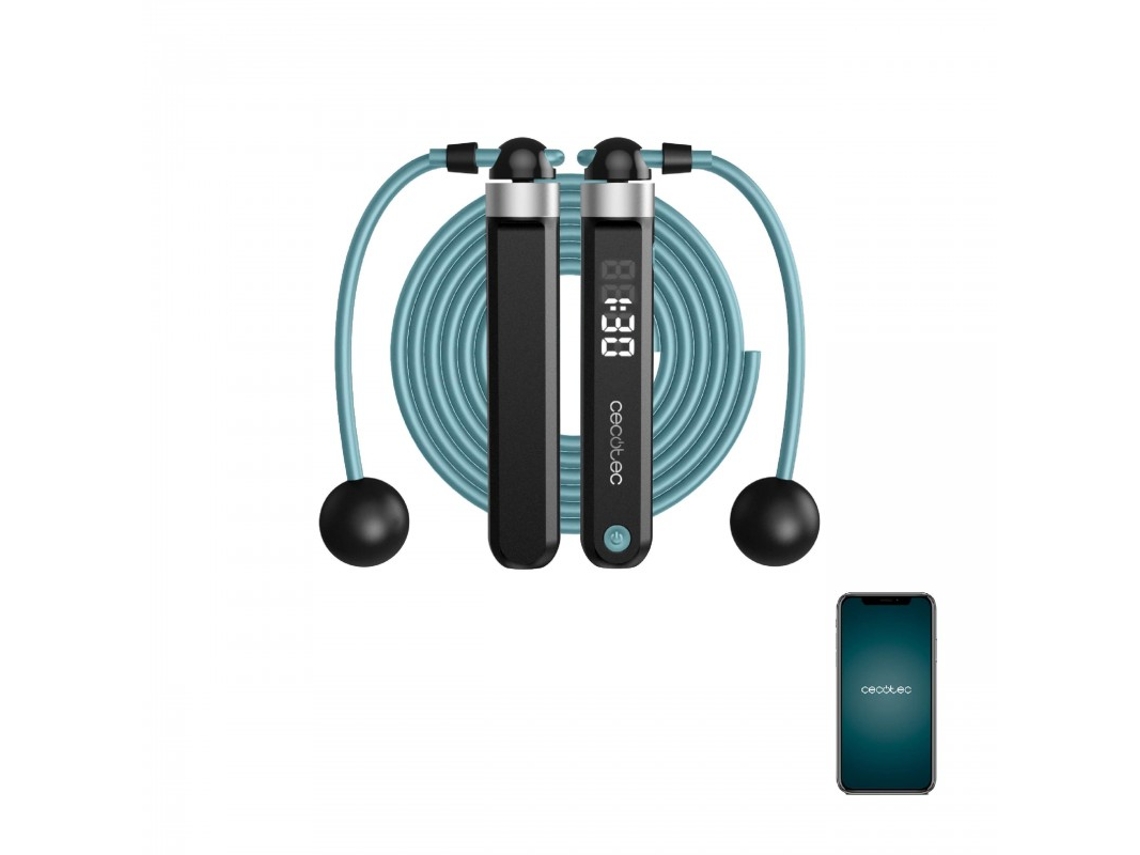 Comba para Saltar con Mangos CECOTEC Drumfit SmartComba 3000 Connected