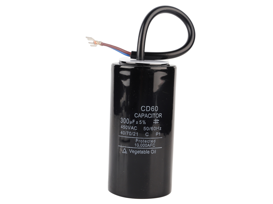 Condensador De Arranque De Película Cd60 450v 300uf Para Motor De Bomba 50x100mm