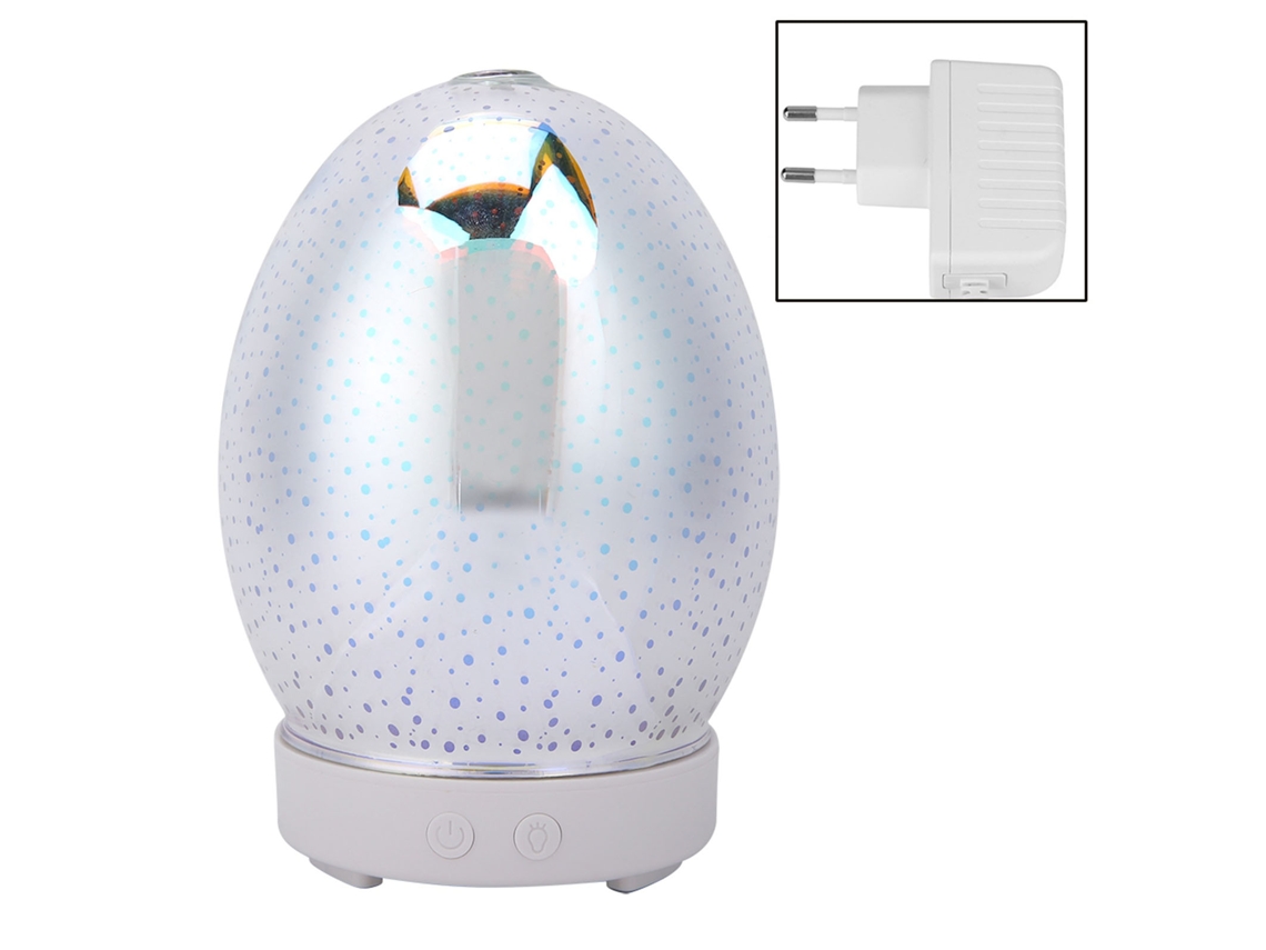 Difusor ultrasónico de aromaterapia de 100 ml, humidificador con luz LED nocturna, enchufe europeo, Aiailikill