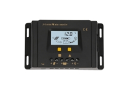 2026velora-controlador De Carga Solar Pwm 12v 24v 30a Con Identificación Automática Regulador De Batería