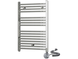 Radiador Secatoallas 80 cm x 50 cm eléctrico acabado cromo brillo fabricado en acero