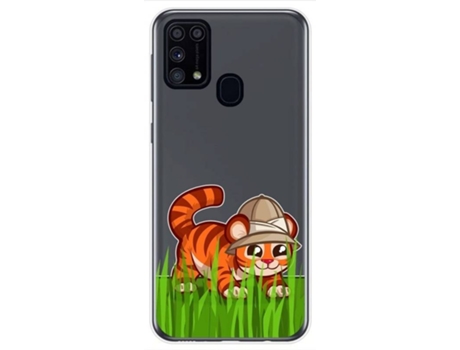 Carcasa Samsung Galaxy M31 TUMUNDOSMARTPHONE Dibujos Transparente Multicolor