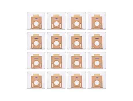 Paquete de 16 bolsas de polvo al vacío para Ecovacs Deebot Ozmo T8 Aivi T8 Max T8 Series T9 Series N8 Pro Plus N8 Pro Robot aspirador