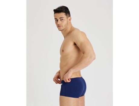 Bañador de Hombre para Natación ARENA Tiro Bajo Solid Azul (80)