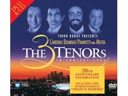 CD + DVD Carreras, Domingo, Pavarotti With Mehta - The 3 Tenors In Concert 1994