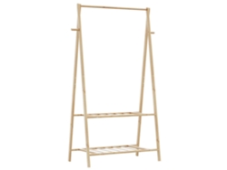 Armario con estantes 96x45,5x150,5 cm Bambú DKD HOME DECOR