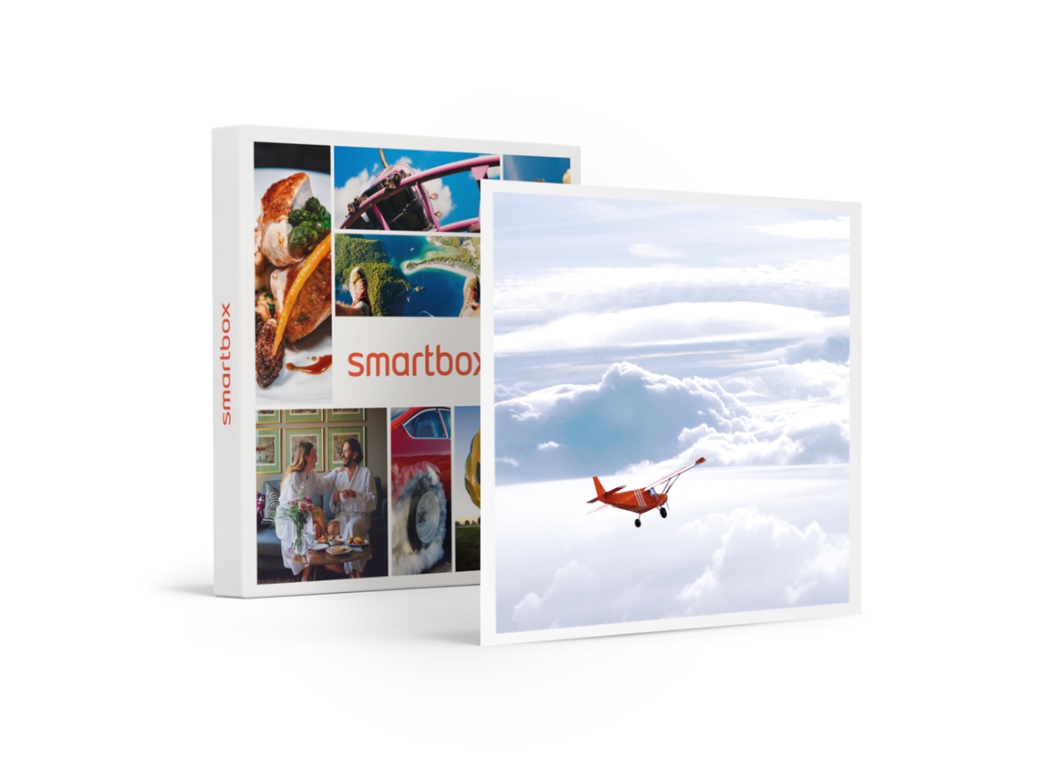 Caja Regalo SMARTBOX Bautismo en avioneta ULM de 75 minutos sobrevolando la Costa Brava
