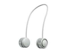 Ventilador De Cuello Portátil Sin Aspas, Recargable Por Usb, 3 Velocidades, Portátil, Verde, 1600 Mah
