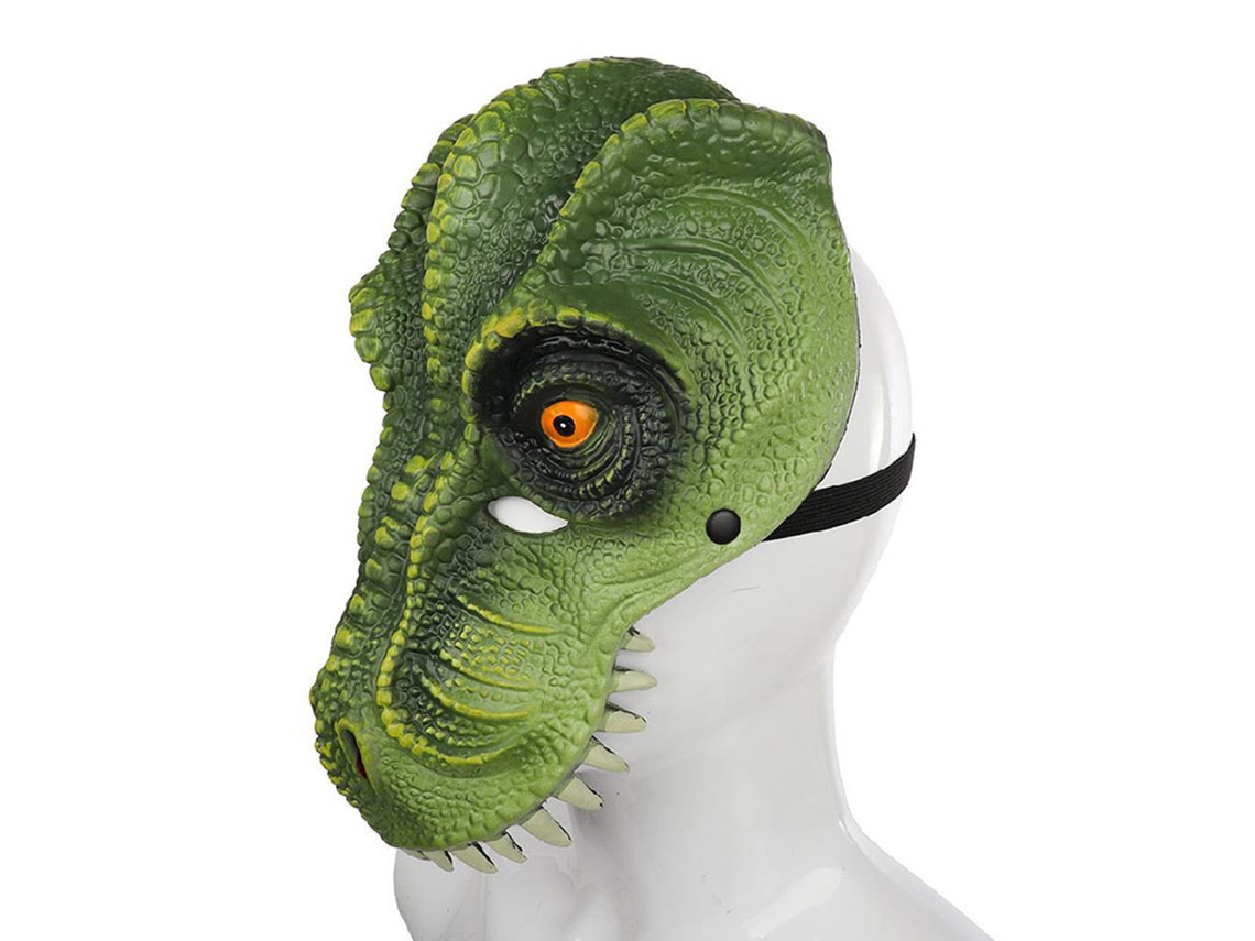 Kkpm - Máscaras de dinosaurios y dragones aterradoras para Halloween, cubren el rostro y crean una atmósfera espeluznante.