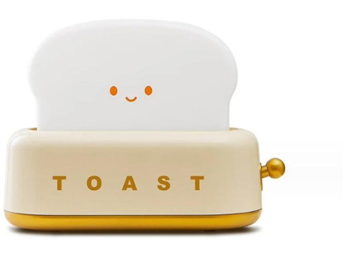 Tostadora Recargable Usb Yizhood L891 Con Luz Nocturna Adecuada Para Niños Amarilla