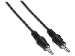 Cable de Audio AISENS (30 cm - Negro)