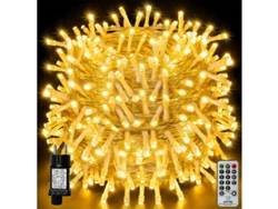 Guirnalda De Luces Led Pixel De 100 M Con 600 Led Y Control Remoto: Iluminación De 360 Grados (led Dentro De Las Bombillas).