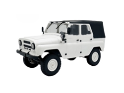 Coche Teledirigido Uaz-469 2.4g 4wd A Escala 1/12, Con Batería White One (wpl C94), Control Proporcional Completo, Listo Para Usar (rtr).
