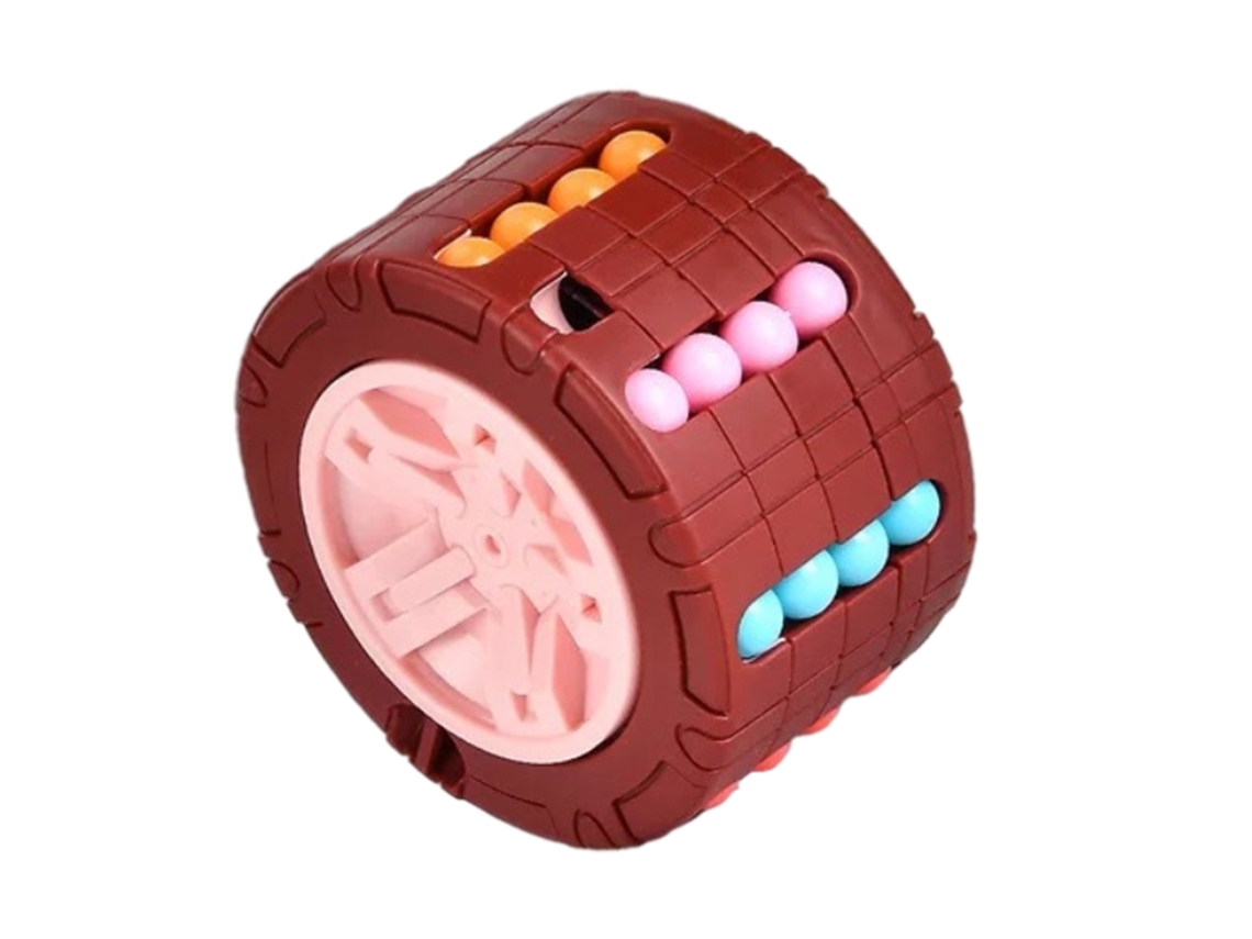 Cubo Mágico Cilíndrico 3d, Juguete Rompecabezas Para Niños Para Aliviar El Estrés.