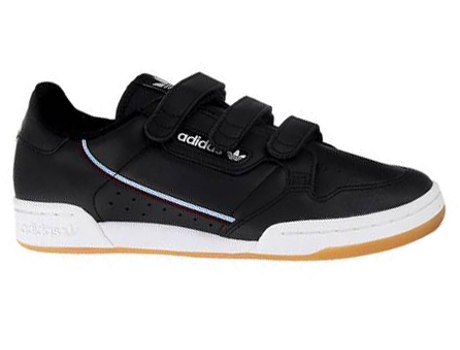 Zapatillas Deportivas ADIDAS Continental 80 Strap (Negro - Tejido- 36,6)