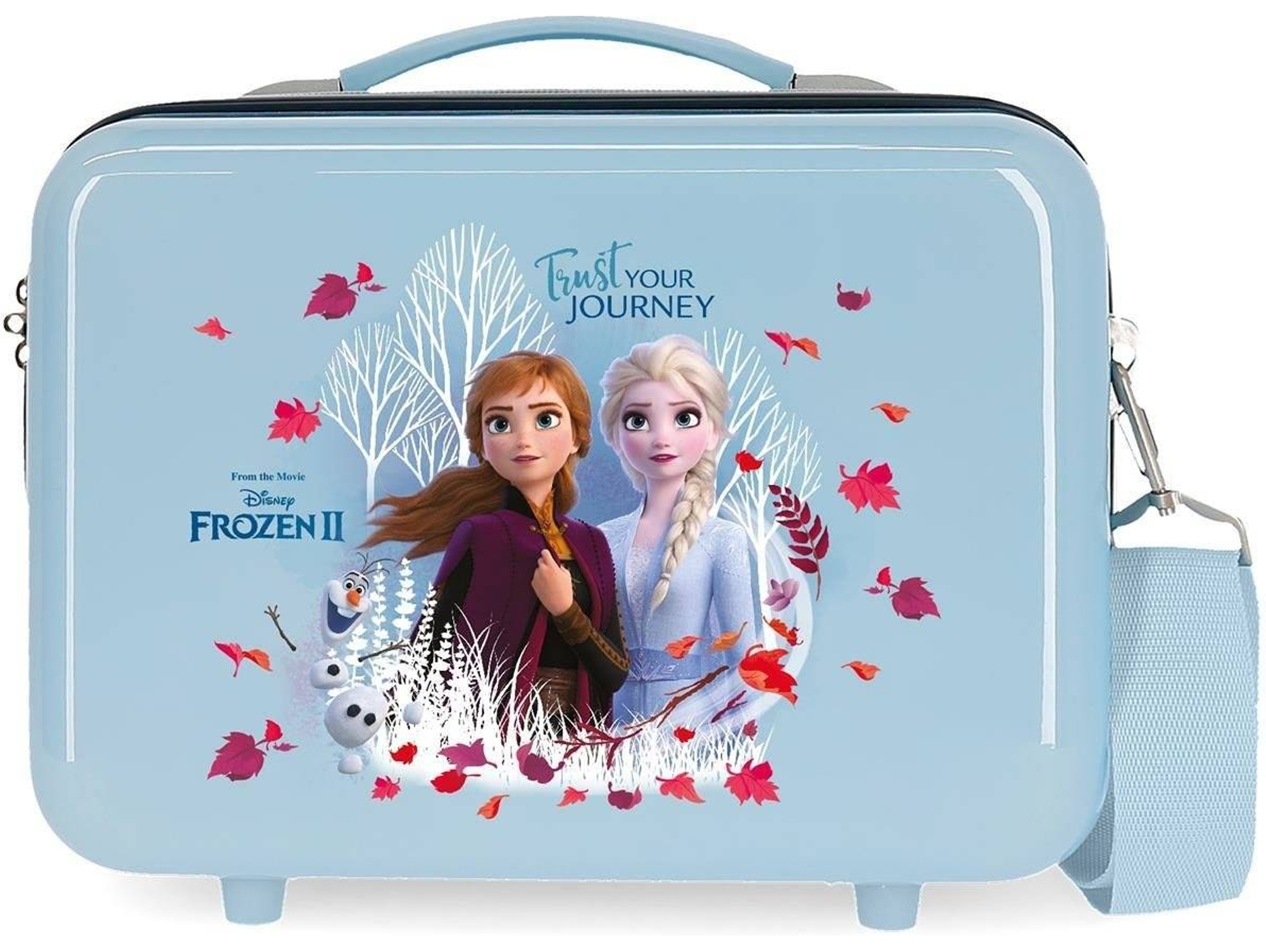 Maleta de Viaje DISNEY Frozen Azul 48x26x66cm Worten.es