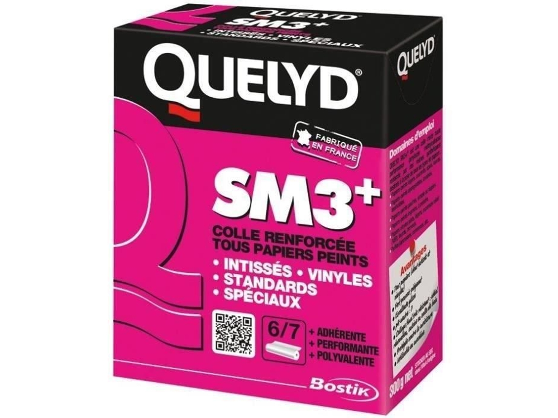 Cola Para Papel De Pared Quelyd 300 G Universal Fácil Aplicación Resistente