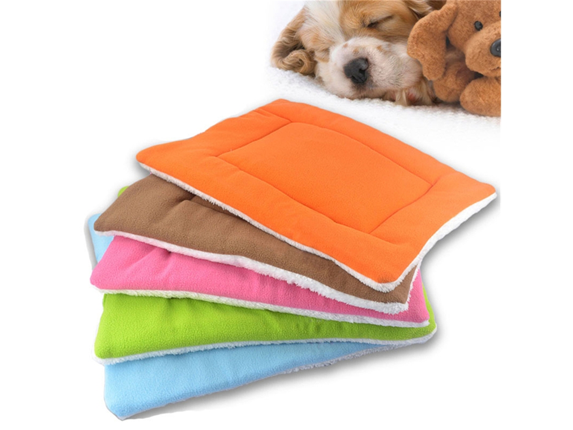 Cama Suave Para Perros, Estilo Invernal, 45x35cm, Cachemir, Color Aleatorio.