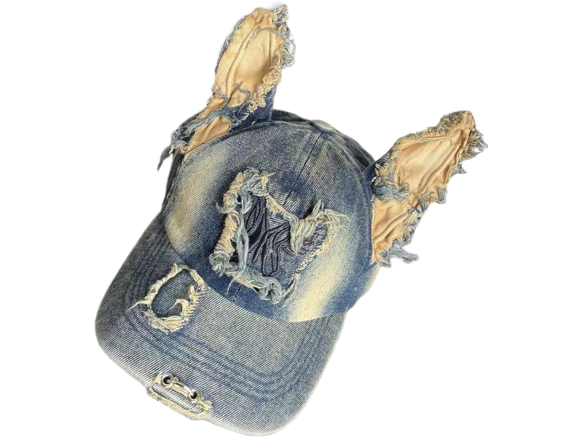 Gorra De Béisbol De Algodón Popular Con Orejas De Perro Para Actividades Al Aire Libre, Sombreros