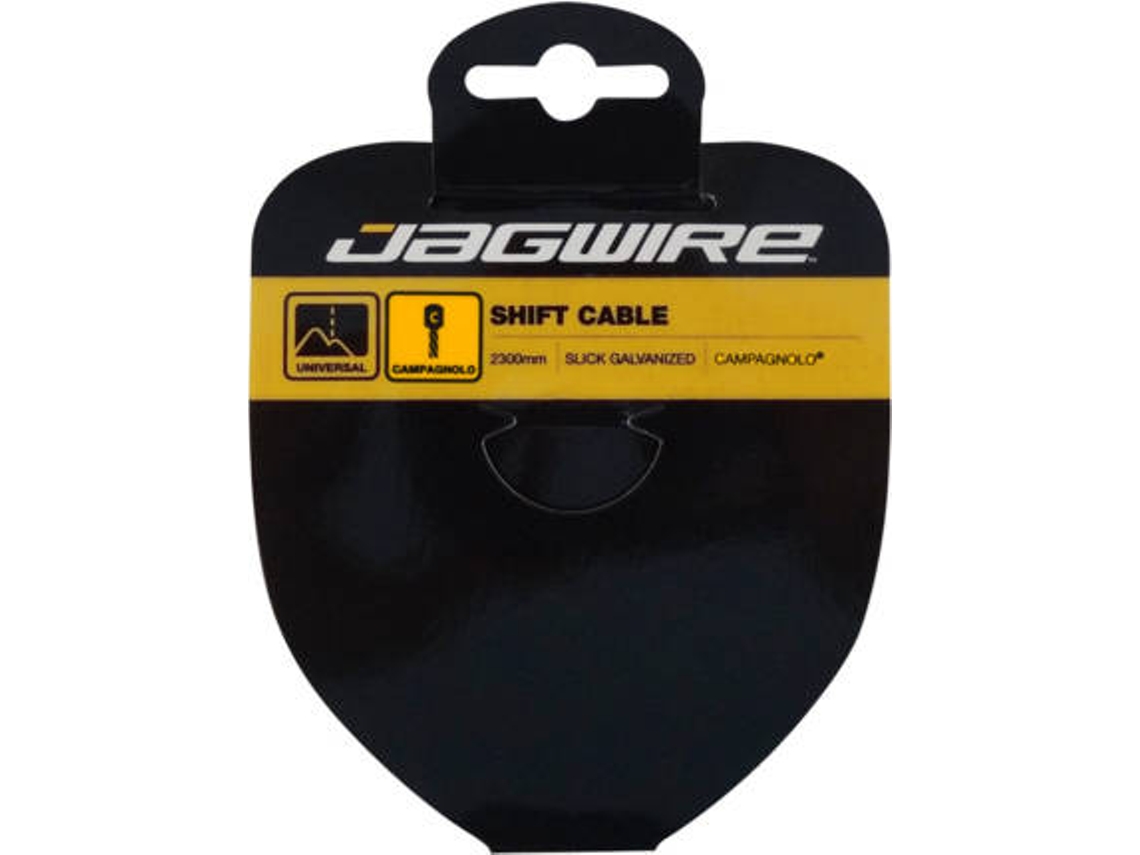 Cable JAGWIRE Shift Cable-Slick Galvanized-1.1X2300Mm-Campagnolo (Negro - TU)