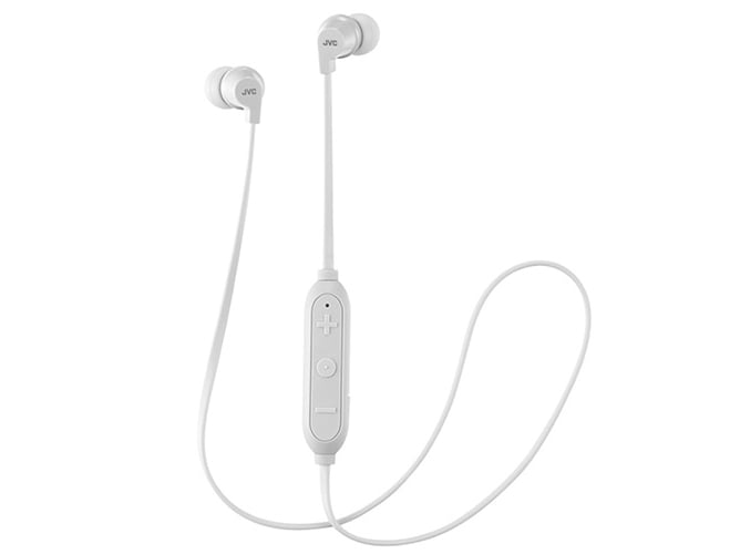 Auriculares Bluetooth JVC HA FX21BT P (In Ear - Micrófono - Blanco)