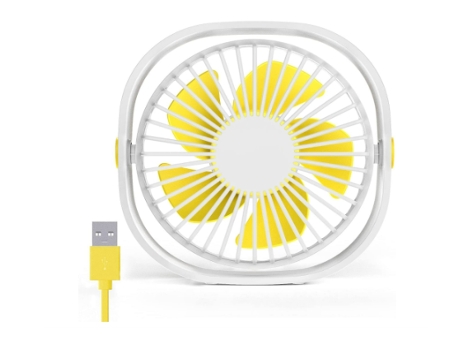 Ventilador de escritorio USB Mini ventilador USB 2021 nuevo ventilador de escritorio USB silencioso 3 velocidades potente funcionamiento Simple y s...