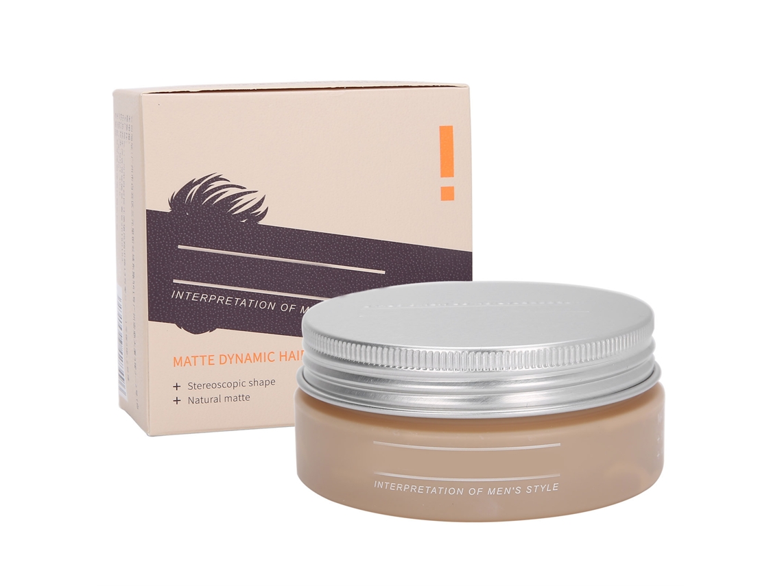Cera Para El Cabello, Pomada De Peinado De Larga Duración Con Fijación Fuerte, Control Del Encrespamiento, Gel Fijador.