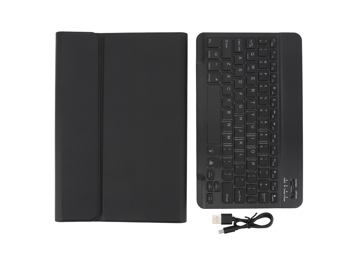 Capa Com Teclado Bluetooth Removível Para Tablet Tab M11 2024 Tb330fu Tb330xu 11 Polegadas Preta