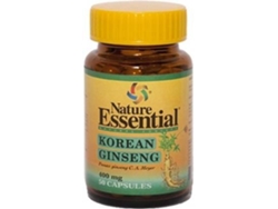 Complemento Alimentar NATURE ESSENTIAL Ginseng Coreano (50 cápsulas de 400mg)