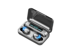 Fones De Ouvido Sem Fio Bluetooth 5.1 Tws Com Microfone Led Display Power Bank Para Esportes