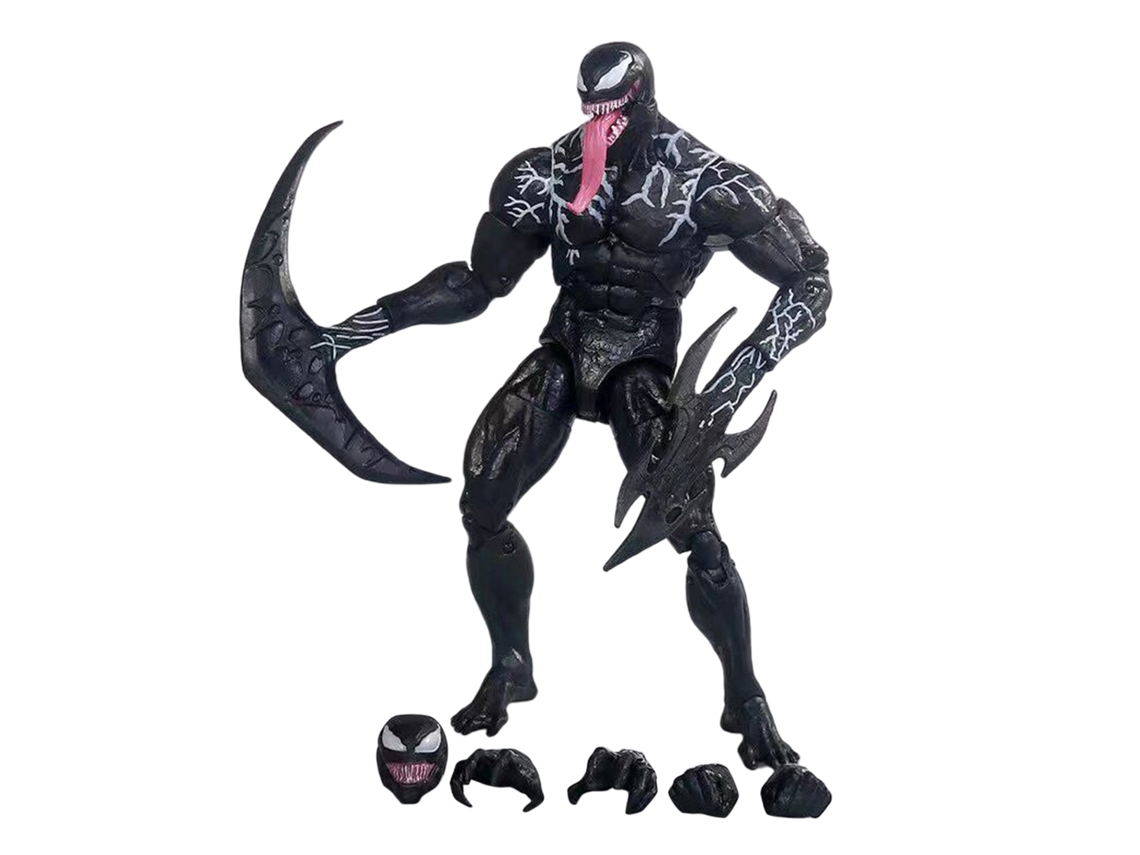Boneca Articulada De Personagem De Filme 7.1 Polegadas Pvc Preta Colecionável