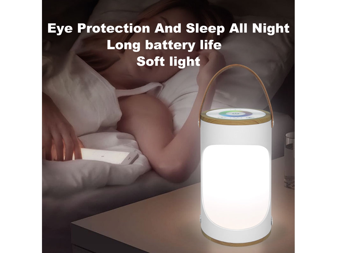 Lámpara De Escritorio Led Rgb Con Control Táctil, Ajustable, Portátil Y Con Temporizador Para Oficina, Estudio Y Dormitorio.