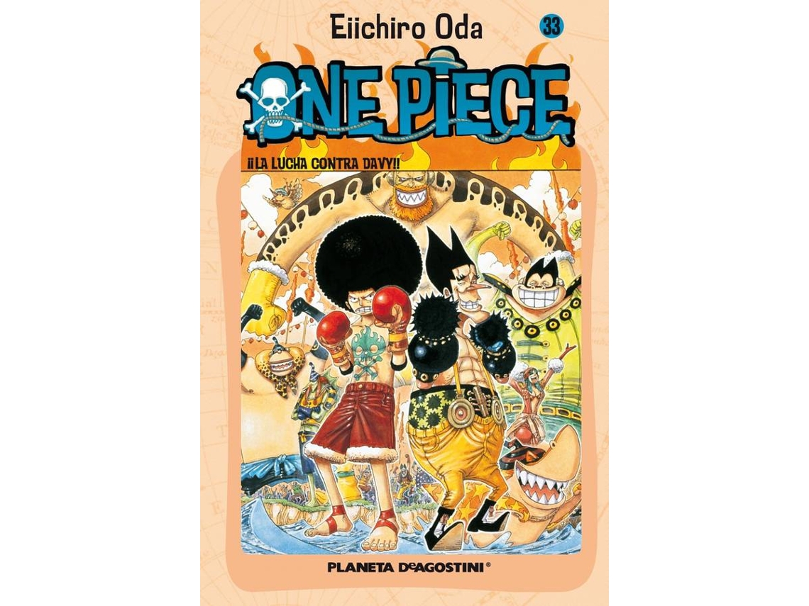 Libro One Piece Nº33 de Eiichiro Oda (Español)