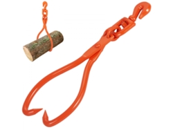 Juego de 18 y 20 pinzas elevadoras de madera con garra giratoria Tekmaquinas
