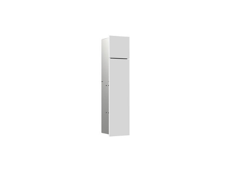 Módulo EMCO asis módulo WC puro con compartimento adicional, oculto, tope izquierdo 730mm