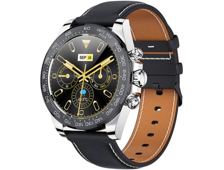 Smartwatch CHRONUS Pantalla IPS de 1.3'' 30 días en stand-by Negro